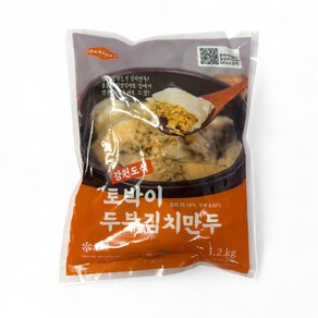 토박이마을 두부김치 만두, 1개, 1.2kg