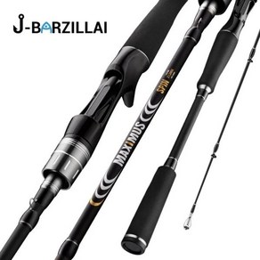 중층낚시 J-BARZILLAI MAXIMUS LURE FISHING ROD 1.8M CARBON FUJI GUIDE ML/MH TRAVEL, [03] spinning 1.83m7-28g, 1) spinning 1.83m7-28g