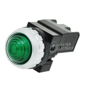 CRP-30A 30mm 램프 AC 220V LED 표시등 Pilot lamp CR-302-A0 한영넉스, 적색, 1개