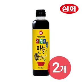 [삼화식품]삼화 척척척 양조 만능간장 900ml X 2, 2개