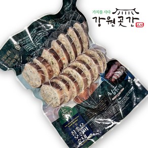 [강원곳간] 속초 오징어순대(슬라이스 진공팩) 500g, 1개