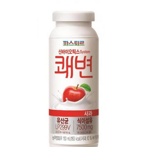 파스퇴르 쾌변요구르트 골드키위맛 150ml 식이섬유 7500mg, 20개