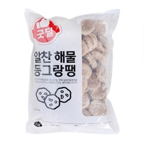 [연중무휴] 알찬해물동그랑땡 1kg, 1개