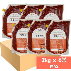 고추명가 짬뽕소스 2kg (냉장), 6개