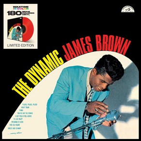 (수입LP) James Bown - The Dynamic James Bown (180g 오디오파일) (Red Colo), 단품