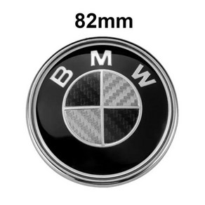 BMW 호환엠블럼 외제차로고 전면 후드 후면 트렁크 배지 스티커 F30 F32 F34 F20 F10 X5 F15 X6 F16 E39 E46 E60 E90 45mm 74mm 82m, 3) 82mm Font logo