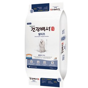 뉴트리나 건강백서 말티즈 10.2kg, 1개, 연어