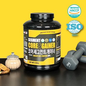 코어세그먼트 게이너 벌크업 체중증가 단백질 탄수화물보충제 초코맛4kg, 4kg, 1, 1개