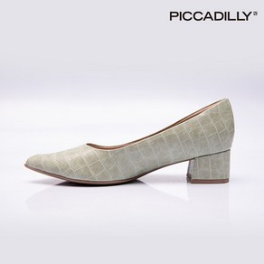 [PICCADILLY] 739015-1 펌프스_크로코민트4.5cm