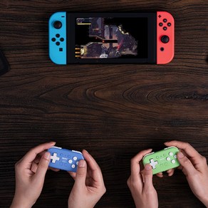 8BitDo 게임패드 마이크로 블루투스 컨트롤러 16키 NS Mico 게임패드, 1개, 블루