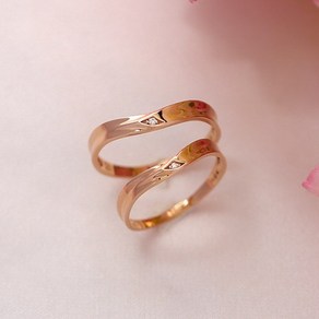 로이드 올 어바웃 러브 14K Gold 커플링 반지 LRM20024G LRW20024G