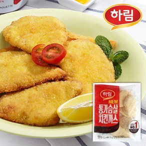 하림 NEW 통가슴살 치킨까스, 600g, 1개