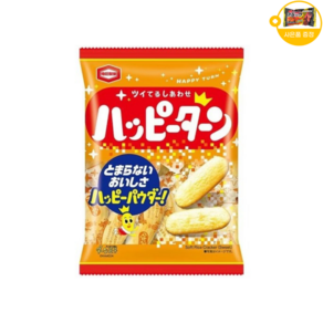 일본 카메다 하피탄 쌀과자 해피턴 해피탄 하피턴 사은품 추가증정, 1개, 96g