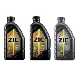 ZIC X9 X7 ZERO 0W16 0W20 0W30 가솔린 디젤 하이브리드 LPG PAO첨가 지크 제로 1L, ZIC X9 ZERO LS 0W20(디젤), 1개