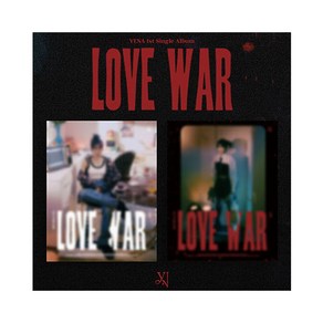 최예나 싱글 앨범 러브 워 LOVE WAR[2종 세트], 2종세트, 1개