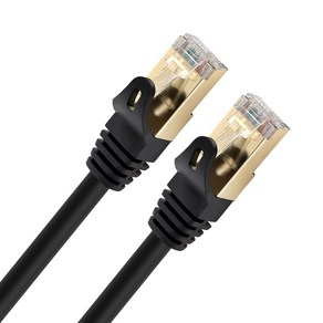 CAT.8 SSTP 랜선 기가 LAN 이더넷 인터넷 연결선 1m NM-U801C, 1개