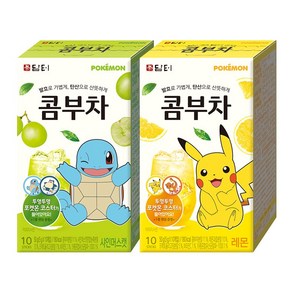 담터 콤부차 샤인머스캣 10T +레몬 10T (20T), 2개, 50g, 10개입