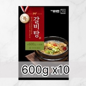 다모아식품 모아네 갈비탕 600g, 10개