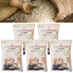 태국쌀 베트남쌀 안남미 1kg 23년생산 농수산유통공사 정식수입품, 5개