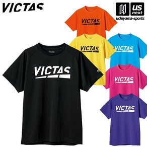 빅타스 탁구복 탁구 티셔츠 상의 반팔 Victas 주니어 남성 여성