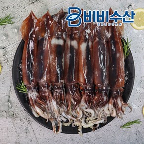 [비비수산] 손질 통오징어 270g(2미) X 2팩, 단일속성, 2개