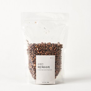 수랏간 태우지 않고 볶은 국산 옥수수차, 1개, 1개입, 500g