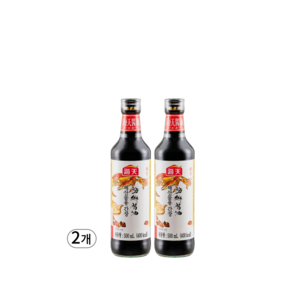 중국 양조간장 해천간장500ml, 2개, 500ml