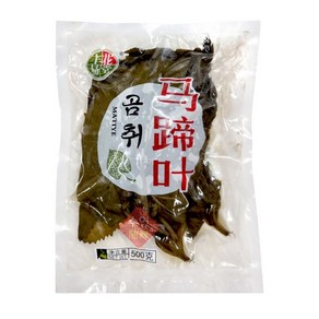 [수연중국식품] 중국곰취 염장곰취 연변곰취(염장), 500g, 1개