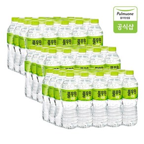 풀무원 무라벨 생수 500ml x 60개