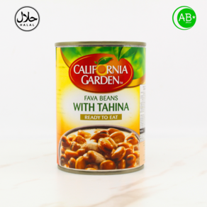 Gaden Califonia Fava Beans with Tahina 캘리포니아 가든 잠두와 타히니, 10개, 400g