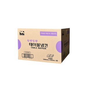 두루두루 무형광 테이블냅킨 10000매 업소용 휴지, 1개