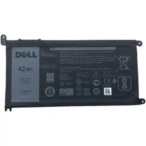 WDXOR 델 노트북 호환 배터리 DELL 7000 Inspion 14-5468 7460 15-5565 5567 7560, 1개