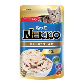 네코 NEKKO 젤리 참치 70g 12ea(소), 12개