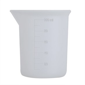 레진공예 레진아트 실리콘비커 100ml 계량 작업, 1개