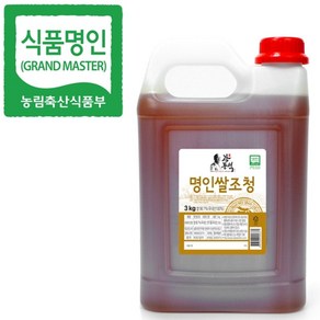 강봉석 명인쌀조청, 3kg, 1개