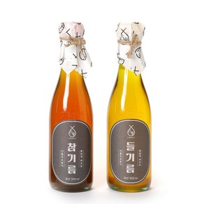 고래방앗간 고소한 국산 참기름 300ml 선물세트, 국산참기름 300ml(에코), 1개