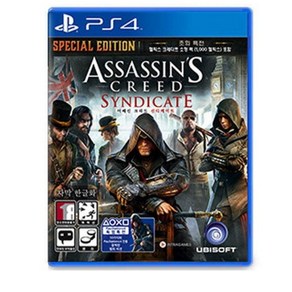 중고 PS4 어쌔신크리드 신디케이트 [정식발매 한글판] 플스4 플레이스테이션4