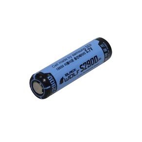 블랙울프 18650 2900mAh 삼성배터리 충전기, 1개, 삼성2900 18650