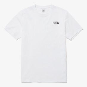 노스페이스 COTTON BASIC S/S R/TEE WHITE NT7UP47B