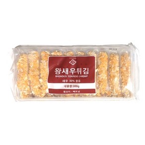 푸드다팜골든피트 왕새우튀김 냉동 30g X 10미 300g, 1개