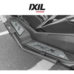 25년- 혼다 PCX125 익실 발판 튜닝 사이드 보호가드 발판 스텝 플레이트, 1세트, 발판단품[티탄]