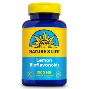 Natue's Life Bioflavonoids 1000mg pe Seving  250 Capsules  Moe Than 4 Months Supply  Lemon B, 1개, 100