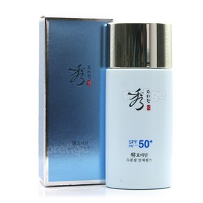 수려한 효비담 수분샘 선 에센스 60ml 선크림 25/11