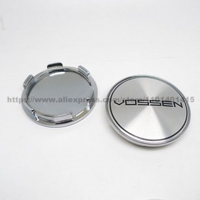 휠캡 허브스페이스 Vossen 휠 센터 캡 허브 68mm/63mm 자동차 림 보호 방진 플라스틱 커버 4 개, C