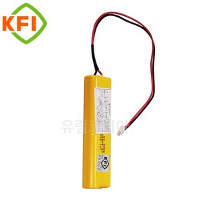 제이엔에스 소방배터리 4.8V AA600mAh(2+2)-H20R 예비전원, 1개, 1개입