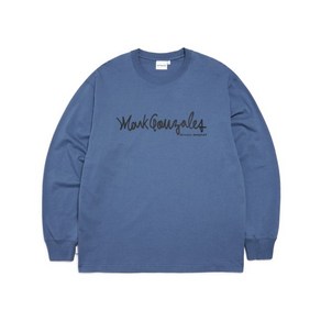 마크곤잘레스 SIGN LOGO OG L/S T-SHIRT - D/BLUE Z241ULT020062 558432