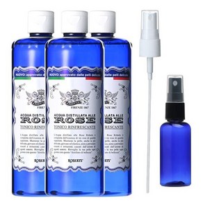 로버츠 아쿠아 알레 로제 토닉 장미수로즈워터 400ml 세트(400ml토너+스트레이캡+공병), 1개