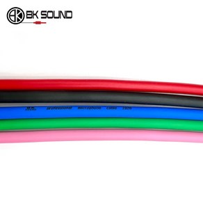 BKSOUND BK2020 2심컬러케이블 마이크케이블 XLR케이블 미터단위커팅, 핑크, 1개