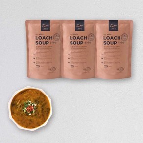 프리미엄 맛있는 보양식 진짜배기 남원추어탕 남원 정옥추어탕 550g (냉동파우치) [원산지:국산(전라북도 남원시)], 3개, 550mg