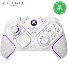 Victix Po BFG 무선 컨트롤러: Xbox Seies XS One 및 Windows 10/11 PC용 흰색 151316, 블랙 PDP 151316